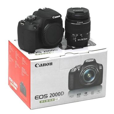 Audio: Canon EOS 2000D (Rebel T7) – EF-S 18-55mm III Kit - 24.1 MP APS-C