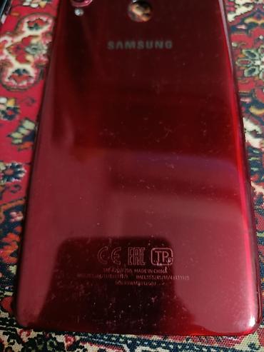 samsung tab4: Samsung Galaxy A20s, 32 GB, rəng - Qırmızı, Barmaq izi, Sensor — 6