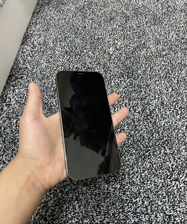 Apple iPhone: IPhone 12 Pro Max, Б/у, 256 ГБ, Синий, Зарядное устройство, Защитное стекло, Чехол, 78 %