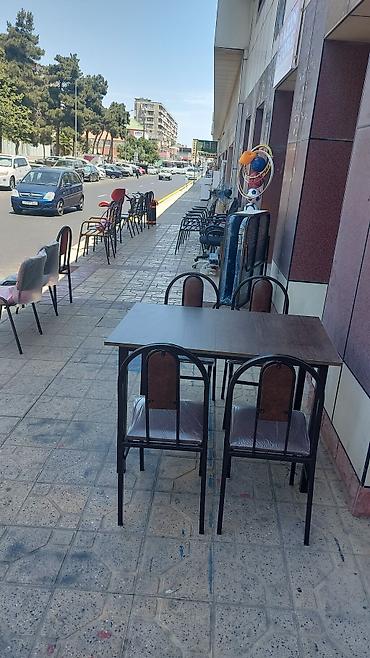 Sifarişlə restoran üçün masa və oturacaq dəstləri: Maaa ve otracaqlar teqdim edirik sizlere 98 azndan başlayan — 18
