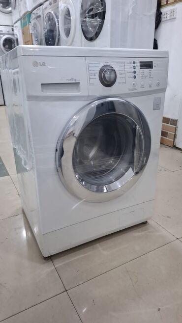 Paltaryuyan maşınlar: Paltaryuyan maşın LG, 8 kq, Avtomat, Qurutmasız, Kredit yoxdur