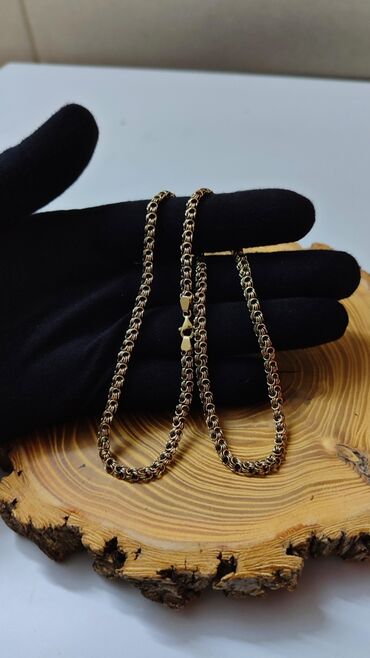 Цепочки: Цепь для бензопилы, Проба 585, Мужские, Ручная работа — 4