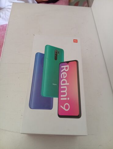mi router 4a: Redmi, Redmi 9, Колдонулган, 32 ГБ, түсү - Кызгылт көк, 2 SIM