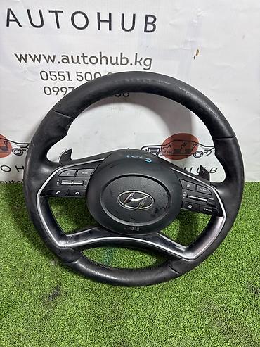 dn8: Руль с аирбагом Hyundai Sonata DN8 2.0 БЕНЗИН 2019 (б/у) — 1