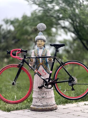 велосипед фикс купить в бишкеке: Продаю велик состоянии хорошее шоссейный рама алюминий вилка железо