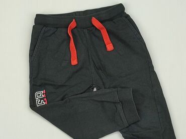 eleganckie spodnie czarne: Sweatpants, 5.10.15, 3-4 years, 98/104, condition - Good