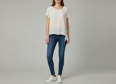 bluzka body plus size: Esprit, Women's blouse, size M