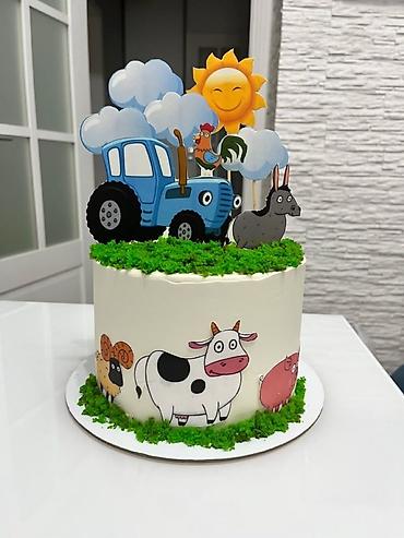 Кондитерские изделия, сладости: Именные торты на заказ в Токмоке! Цена: 900 сом за кг. 📞 Для заказа — 9