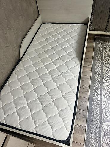 bunk bed: Односпальная кровать, Новый, С матрасом, длина - 195 см — 3