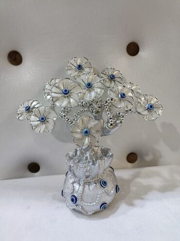 Göz muncuğu: Dékór gullér,suvenír.qutuda verílír Catdírílma metrolara púlsuz — 4