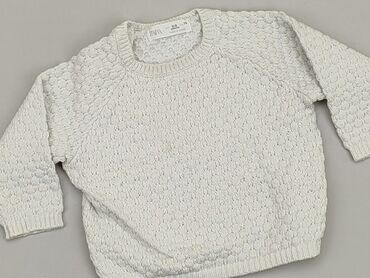 zara biały kombinezon: Sweter, Zara, 6-9 m, stan - Bardzo dobry