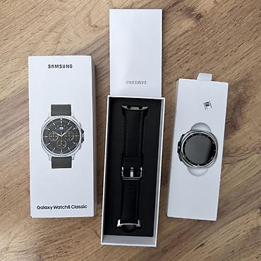 Спорттук сааттар саат, Samsung (Galaxy Watch), Кадам өлчөгүч, Пульсометр, GPS, Асыл нуска, Суу өткөрбөөчү, Эркектердики, Жаңы