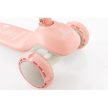 Trotineti, skejtbordovi i hoverbordovi: 🥳 Romobil trotinet za decu🥳 ✅ SVETLEĆI TOČKOVI ✅ SKLOPIV ✅ SEDIŠTE — 4