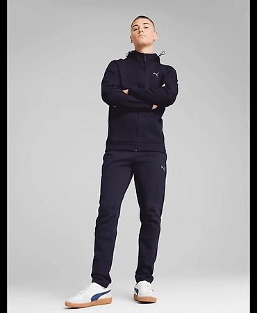 Мужской спортивный костюм, XL, Puma, Новый, цвет - Синий, Самовывоз, Платная доставка