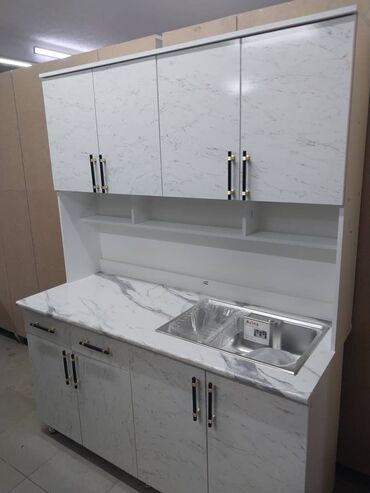 Кухонные гарнитуры: Кухонные гарнитуры с верхними и нижними модулями, нишей для — 8