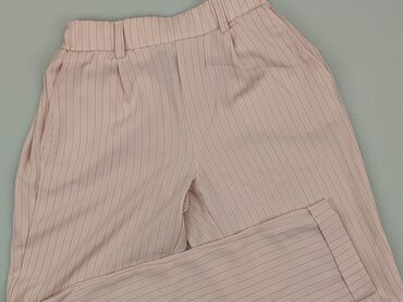 spodnie dresowe diverse: Material trousers, Bershka, XS (EU 34), condition - Very good