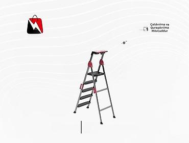 Cтремянки: Nərdivan Comfort 4+1Nərdivan Comfort 4+1 Comfort 4+1 nərdivanı, yüksək — 1