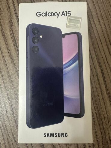 samsun not 10: Samsung Galaxy A15, 128 GB, rəng - Göy