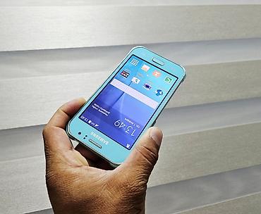 samsung j9: Samsung Galaxy J1, Б/у, 4 ГБ, цвет - Голубой, 2 SIM — 5