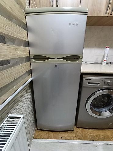 iki: Hauser iki qapılı soyuducu - Üst kamera: dondurucu bölmə, rəfli - Alt — 1