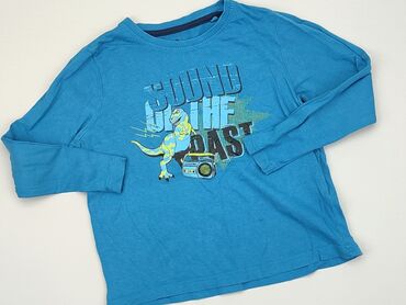 bluzki z lnu na lato: Bluzka, Lupilu, 5-6 lat, 110-116 cm, stan - Dobry