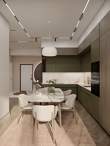 Продажа квартир: 1 комната, 48 м², Асанбай мкр Элитка, 14 этаж, Евроремонт — 11