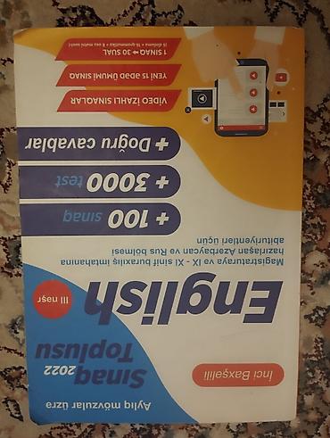 Testlər: Məhsul: “English – Sınaq Toplusu 2022, III mərhələ” (Ayliq Məzmunlar — 1