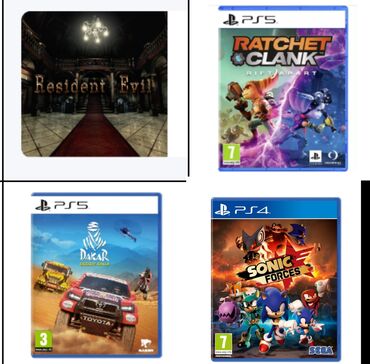 купить плейстейшен 4 в бишкеке: Игровые диски/игры для PlayStation: - Ratchet & Clank: Rift Apart