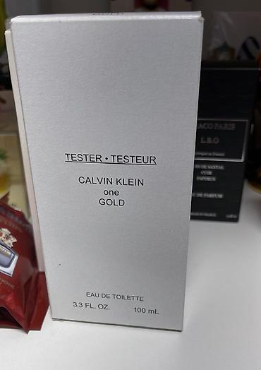 dest qizil: Calvin Klein CK One Gold – Tester versiyası, Eau de Toilette, 100 ml — 1