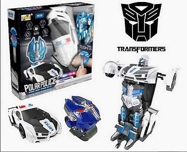 maltezer toy: Polar Police Robot Auto sa Narukvicom Kontrolerom Polar Police Robot — 1