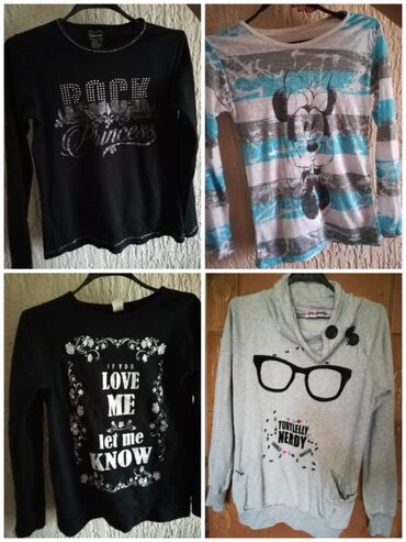 T-shirts: Round neck, Long sleeve, 152-158