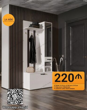 Digər mebel: Düz dolab, Dəhliz dolabı