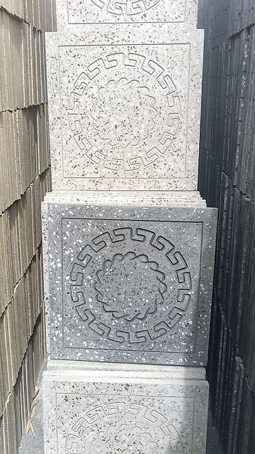 Beton plitələr: Məhsul: Betondan hazırlanmış səki və divar üzləmə plitələri - — 6