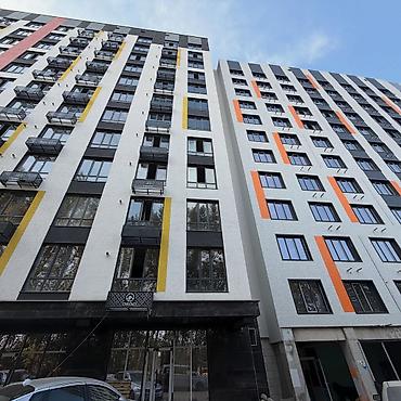 квартира село манас: 1 комната, 50 м², Кок-Жар ж/м Элитка, 8 этаж, ПСО (под самоотделку) — 2