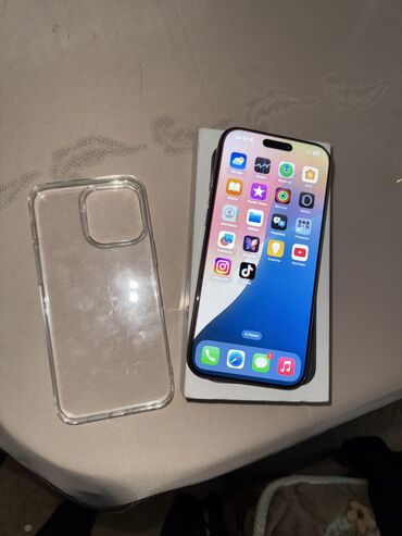 ноутбук dell бишкек: IPhone 16 Pro Max, Б/у, 256 ГБ, Desert Titanium, Защитное стекло, Чехол, Коробка, 99 %