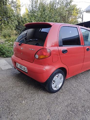 дэу матиз 1: Daewoo Matiz: 2002 г., 0.8 л, Кол менен иштөөчү, Газ, Хетчбек — 4