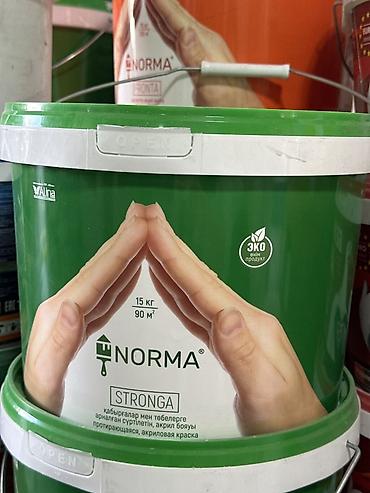 Интерьерная акриловая краска NORMA STRONGA - Назначение: для стен и