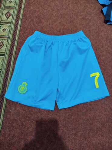 футбольный форма: Детские Фудболные Шорты Аль-Наср 7 Верх другой По отдельности шорты