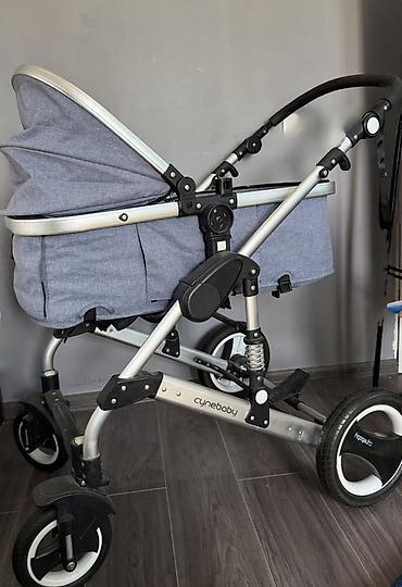 Araba-beşiklər: Cynebaby uşaq arabası İstifadə olunub, yaxşı vəziyyətdədir. • Açıq — 2