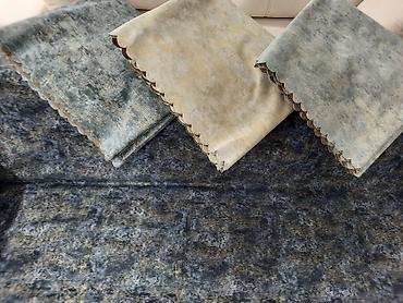 divan ortuleri: Mərmər naxışlı universal divan örtüsü - Material: yumşaq, sıx — 7
