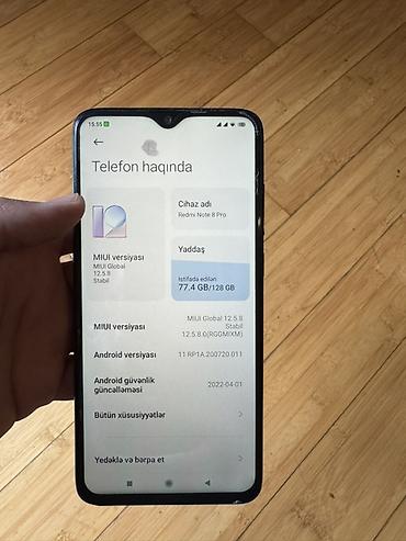 mi pro: Xiaomi Mi Note Pro, 128 GB, rəng - Yaşıl, 
 İki sim kartlı — 3