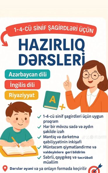 online part time iş elanları: Müəllim tələb olunur, 1-2 illik təcrübə, Onlayn iş
