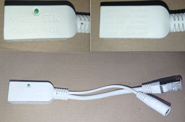 moshhnye routery mikrotik: Mikrotik Gigabit POE инжектор 9-48V, on spare pairs, Pin4,5 - 9-48V