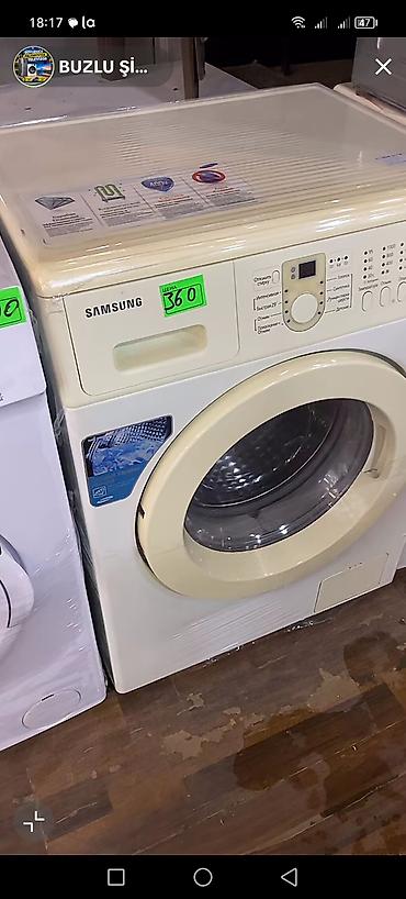 Samsung paltaryuyan maşın – ön yükləməli Xüsusiyyətlər: - Ön yükləmə