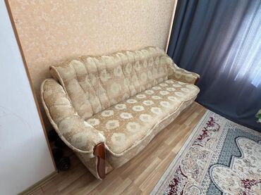 кресло бровиста: Ашкана үчүн жумшак бурчек, Колдонулган, Өзү алып кетүү, түсү - Саргыч боз