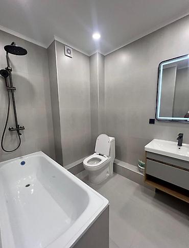 Продажа квартир: 2 комнаты, 54 м², Пишпек Элитка, 10 этаж, Евроремонт — 2