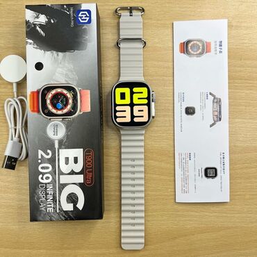 swatch saati: Новый, Смарт часы, Сенсорный экран, цвет - Белый