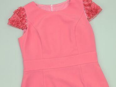 różowe bluzki damskie: Sukienka, S, stan - Dobry