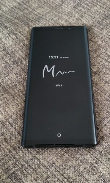 Samsung Galaxy Note 9, Б/у, 128 ГБ, цвет - Черный, 1 SIM