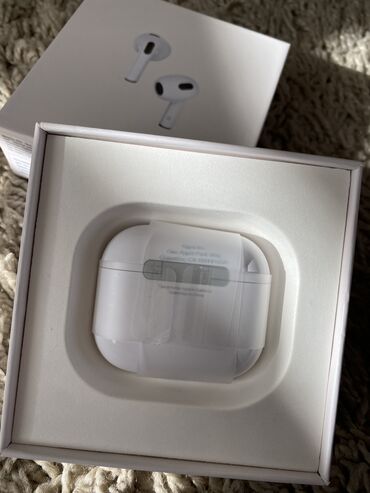беспроводные наушники apple: Срочно срочно Продам свой Airpods 3 full Премиальный как оригинал